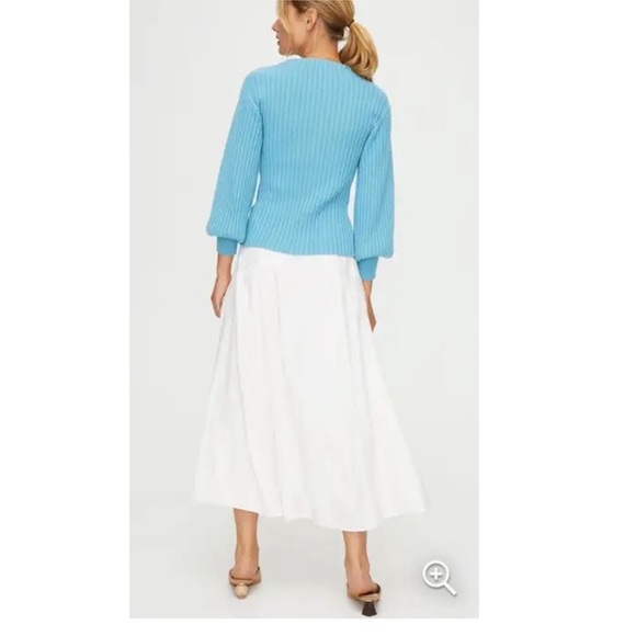 NWOT Wilfred Cherie Skirt, Ivory, size 8, $95 - Picture 3 of 5